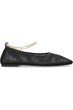 Maria Luca Sko, Dame, Sort, 39 EU, Uld, Blonder Ballet Flats