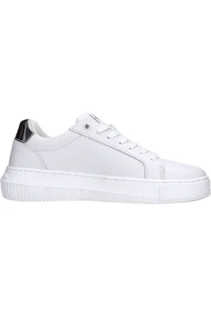 Calvin Klein Sko, Dame, Hvid, 39 EU, Læder, Sneakers Hvid