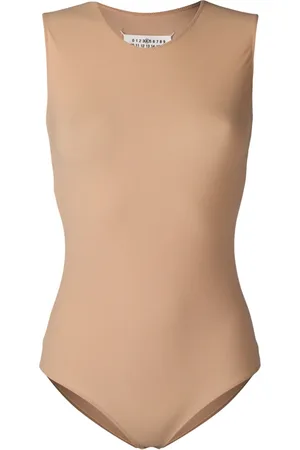 Maison Margiela Top, Dame, Lyserød, 2XS, Langærmet skjorte med trykknapper
