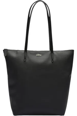 Lacoste Taske, Dame, Sort, ONE SIZE, Polyester, Solid Farve Logo Broderet Taske