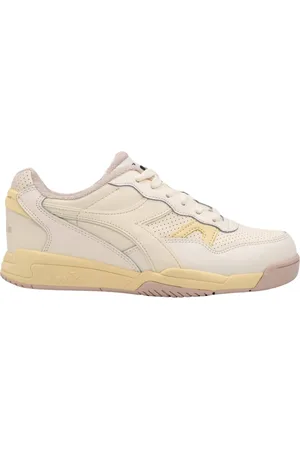 Diadora Sko, Dame, Hvid, 41 EU, Læder, Winner Sneakers