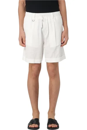 Paolo Pecora Shorts, Herre, Hvid, L, Uld, Stilfuld Herreskjorte til dig