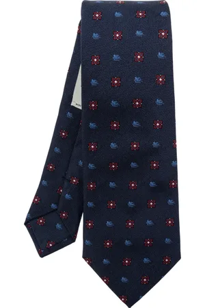 Etro Tilbehør, Herre, Blå, ONE SIZE, Silkebånd