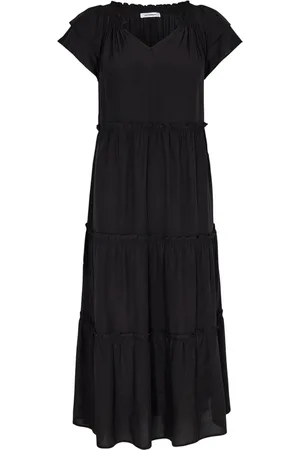 Co`Couture Kjole, Dame, Sort, XS, Polyester, New Sunrise Kjole