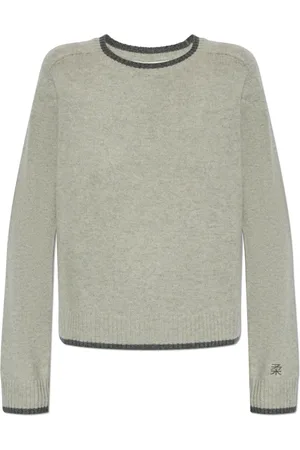 Lisa Yang Strik, Dame, Grå, XS, Cashmere, Sweater Isabelle