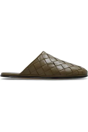 Bottega Veneta Sko, Herre, Grøn, 41 1/2 EU, Læder, Sunday Læder Sandaler
