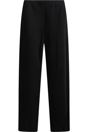 Vince Bukser, Dame, Sort, M, Satin, Satin Wide Leg Bukser