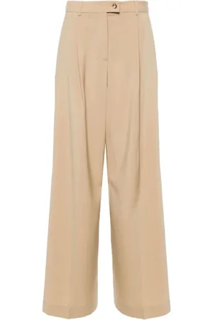 Sportmax Bukser, Dame, , S, Bomuld, Wide Bukser Vela 025