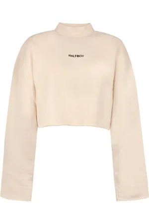 Halfboy Top, Dame, , M, Bomuld, Bomuldssweatshirt med Logodetalje
