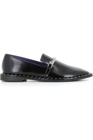 Stella McCartney Sko, Dame, Sort, 36 EU, Læder, Falabella Loafers