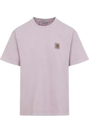 Carhartt Top, Herre, Lyserød, M, Nelson T-shirt i SS-stil
