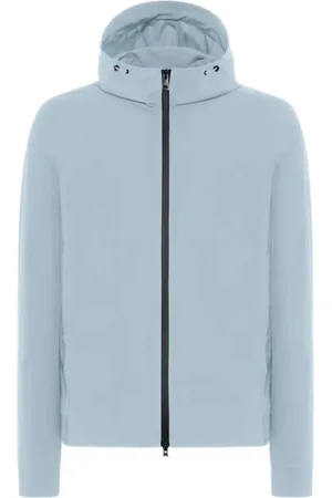 Duno Jakke, Herre, Blå, 2XL, Uld, Hættejakke med Bi-Stretch-stof