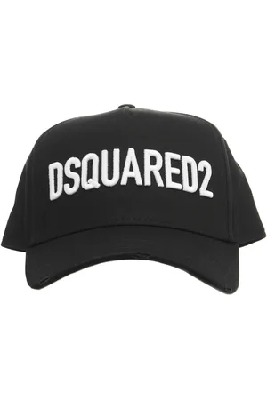 Dsquared2 Tilbehør, Herre, Sort, ONE SIZE, Bomuld, Baseball Cap