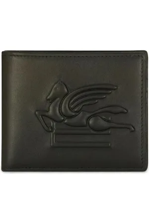 Etro Tilbehør, Herre, Sort, ONE SIZE, Pegaso Wallet