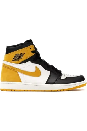 Jordan Sko, Herre, Flerfarvet, 42 EU, Retro High Yellow Ochre Sneakers