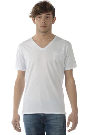D.A. Daniele Alessandrini Top, Herre, Hvid, 2XL, Bomuld, Sweatshirts