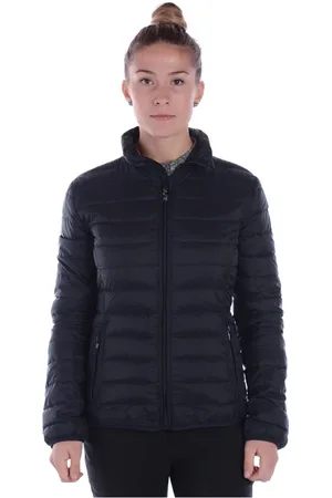 Emporio Armani Jakke, Dame, Sort, M, Uld, Stilfuld Denim Jakke