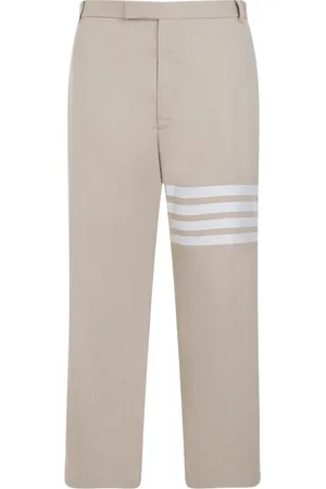Thom Browne Bukser, Herre, , L, Bomuld, Cotton Straight Leg Bukser