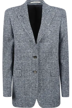 TAGLIATORE Jakke, Dame, Blå, M, Uld, Bertha single-breasted Blazer