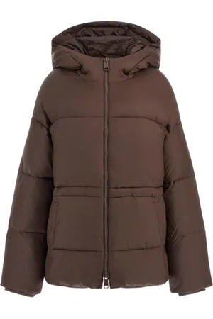 Guess Jakke, Dame, Brun, S, Uld, Marika Puffer Jakke