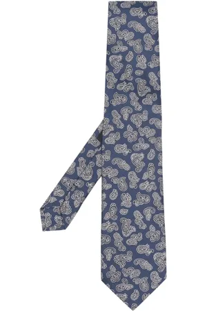 Etro Tilbehør, Herre, Blå, ONE SIZE, Uld, Slips