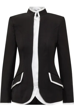 Casablanca Jakke, Dame, Sort, S, Trendy Blazer Jakke