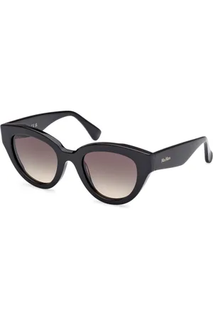 Max Mara Tilbehør, Dame, Sort, 50 MM, Solbriller