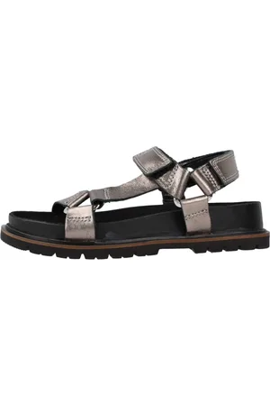 Clarks Sko, Dame, Grå, 36 EU, Uld, Stilfulde flade sandaler