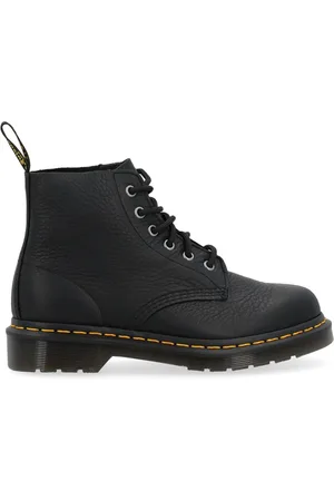 Dr. Martens Sko, unisex, Sort, 44 EU, Læder, 101 Unbound Snørestøvler