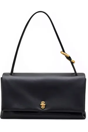 Marc Jacobs Taske, Dame, Sort, ONE SIZE, Læder, Stor Dual Taske