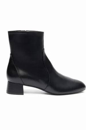 Stuart Weitzman Sko, Dame, Sort, 37 EU, Vivienne 35mm Støvler