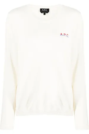 A.P.C. Strik, Dame, , L, Bomuld, Albane Logo Sweatshirt