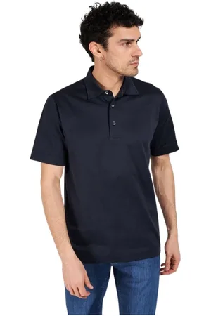 Circolo Top, Herre, Blå, S, Bomuld, 03 Blu Polo Shirt