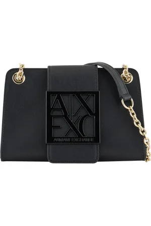 Armani Exchange Taske, Dame, Sort, ONE SIZE, Uld, Urban Chic Sort Skuldertaske