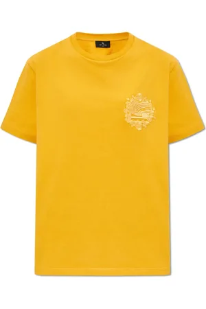 Etro Top, Dame, , M, Bomuld, Pegaso Broderet T-shirt