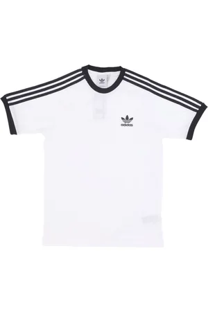 adidas Top, Herre, Hvid, XL, Bomuld, 3-Stripes Tee