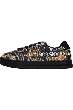 VERSACE Sko, Herre, Sort, 45 EU, Sneakers Sort