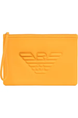 Emporio Armani Taske, Herre, , ONE SIZE, Polyester, Chic Strandtaske med Logo Detalje