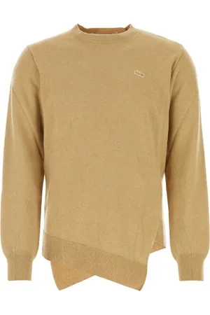 Comme des Garçons Sweathshirts & Hoodies, Herre, Brun, L, Uld, Camel Wool Sweater
