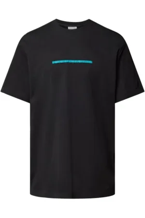 Calvin Klein Top, Herre, Sort, XL, Bomuld, Embossed Logo Tee