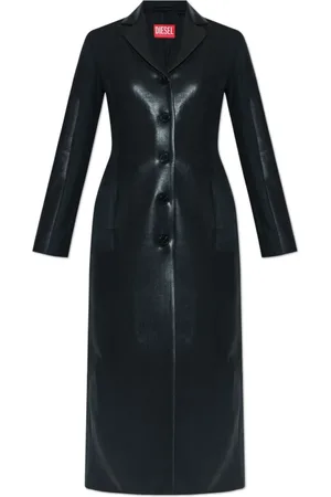 Diesel Frakke, Dame, Sort, 2XS, Uld, G-Lamour Frakke