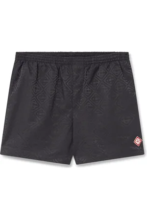 Casablanca Shorts, Herre, Sort, 2XL, Polyester, Monogram Swim Shorts
