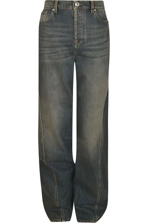 Lanvin Jeans, Herre, Blå, W31, Uld, Straight Jeans