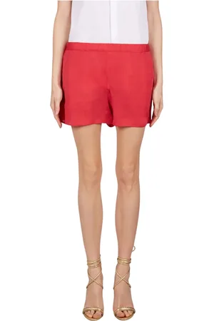 Dsquared2 Shorts, Dame, Rød, S, Korte Silke Shorts