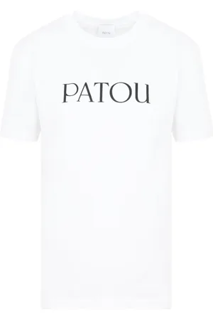 Patou Top, Dame, Hvid, L, Bomuld, Hvid Bomuld Iconic T-Shirt