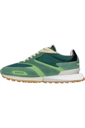 Ghoud Sko, Dame, Grøn, 45 EU, Læder, Sneakers Grøn