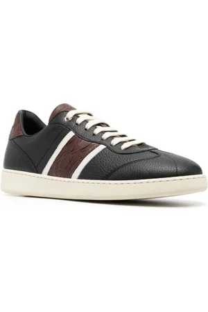 Salvatore Ferragamo Sko, Herre, Sort, 41 1/2 EU, Coco Goma Sneaker