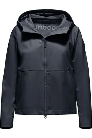 Bomboogie Jakke, Dame, Blå, 2XL, Uld, Uforet Regnjakke