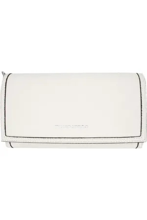 ERMANNO SCERVINO Taske, Dame, Hvid, ONE SIZE, Uld, Blød Læder Skuldertaske Wallet