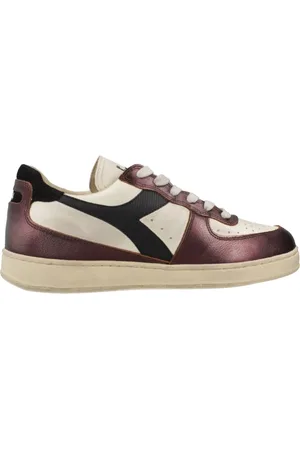 Diadora Sko, Dame, Brun, 38 EU, Low Dirty Basketball Sneakers
